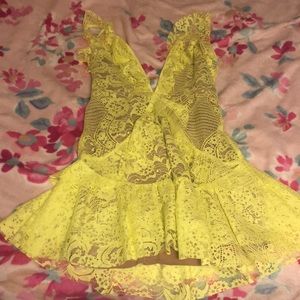 For the love and lemons dress size medium